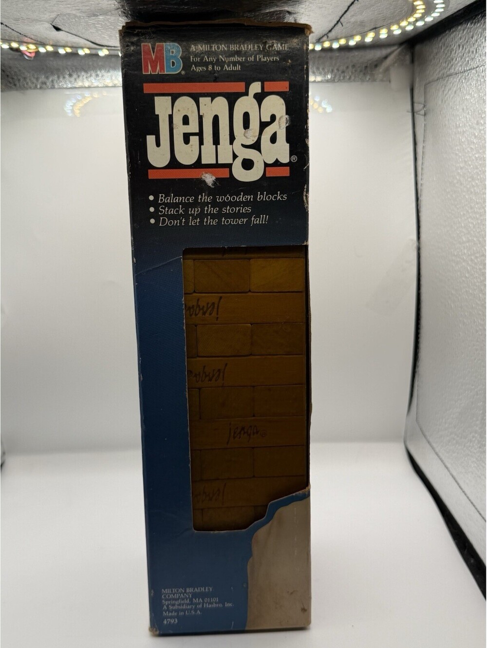 1986 ORIGINAL MILTON BRADLEY JENGA GAME
